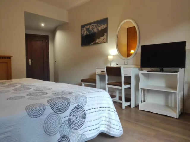 غرفة قياسية مفردة بشرفة، SNO Hotel Bielsa 2/4