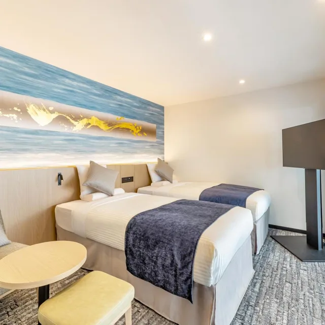 غرفة سوبيريور رباعية مع سرير إضافي، Hotel Mystays Kanazawa Katamachi 10/10