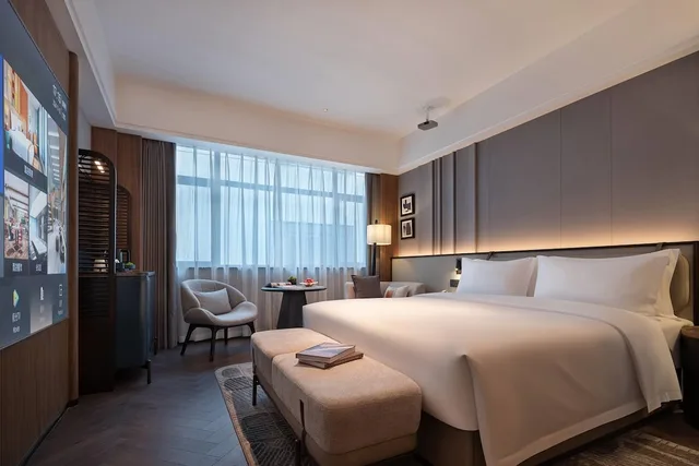 غرفة بسرير كوين، Wyndham Changsha Yanghu 1/1