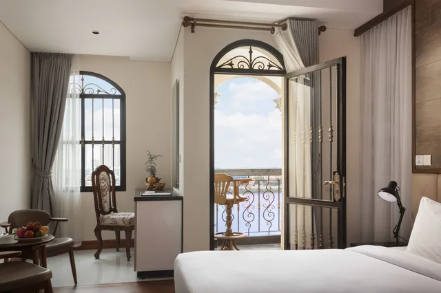 غرفة ديلوكس بسريرين منفصلين بإطلالة على المدينة، LCS Hotel & Apartment 7/9