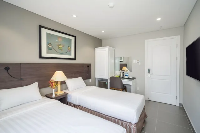 غرفة بريميوم ديلوكس بسريرين منفصلين، Parkhill Hotel & Apartment 1/4