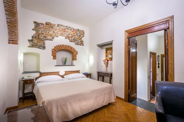 غرفة بسريرين منفصلين بغرفة نوم واحدة، Hotel Collodi 3/10
