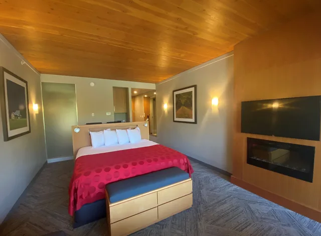 Room, King Bed, Partial Lake View, West Wing، Penticton Lakeside Resort 1/2