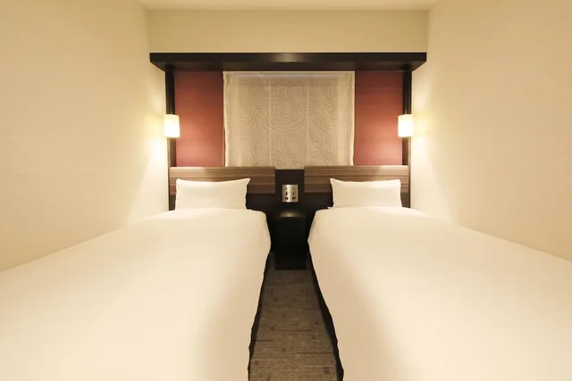 غرفة اقتصادية بسريرين منفصلين، Via Inn Kanazawa 5/7