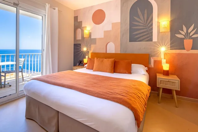 Panorama, Double Bed, Sea View, Balcony، Le Saint Erasme 3/10