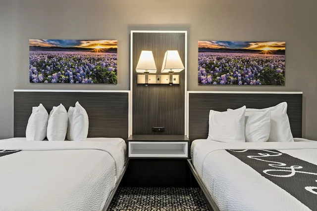 جناح ديلوكس بسريرين كوين، Paris Inn Suites 4/8