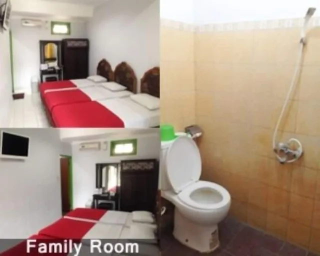 غرفة عائلية بسرير مزدوج وسرير فردي، Batik Yogyakarta Hotel 3/3