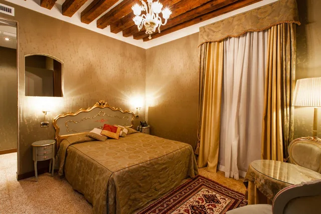 غرفة بسرير مزدوج أو سريرين منفصلين، Hotel Al Ponte Mocenigo 7/8