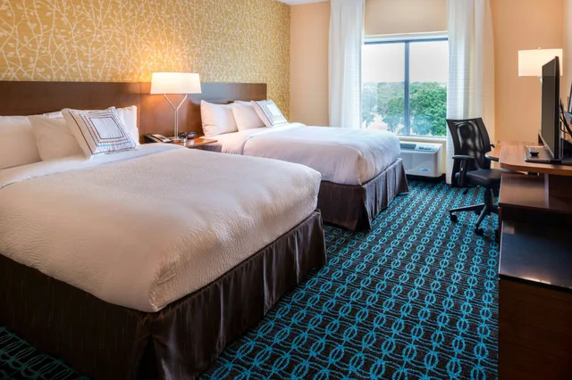 غرفة بسريرين كوين، Fairfield Inn Suites By Marriott Orlando East Ucf Area 2/6