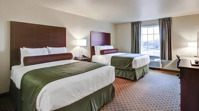 غرفة بسريرين كوين، Cobblestone Hotel & Suites - Pulaski 10/10