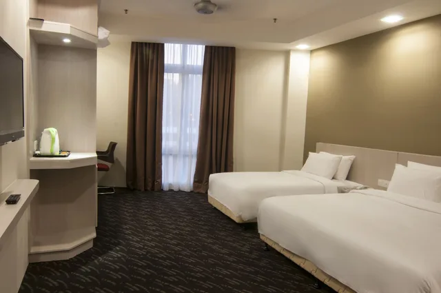 غرفة عائلية ثلاثية بسرير كينج وسرير فردي، Palette KL Sentral Station Formerly Scott Hotel 3/5