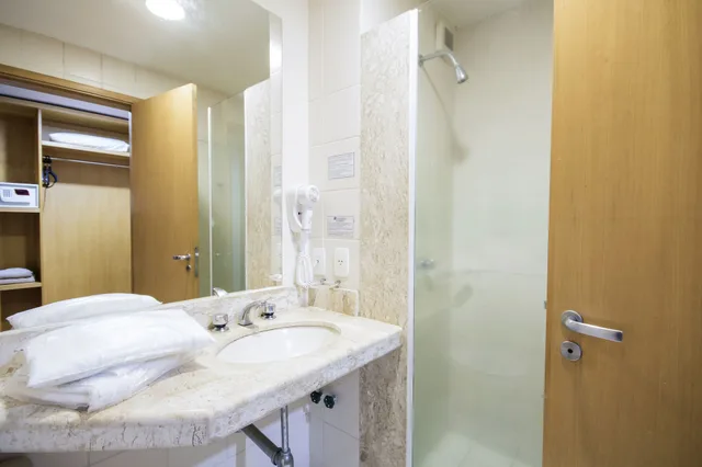 غرفة قياسية مفردة بسرير مزدوج، Hotel Golden Park Sorocaba & Convencoes by Nacional Inn 6/6