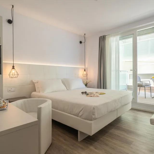 غرفة سوبيريور بسرير مزدوج أو سريرين منفصلين بإطلالة جزئية على البحر، Hotel Elite 3/10