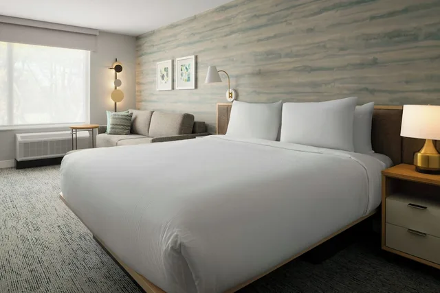 استوديو بسرير كينج مع أريكة، Towneplace Suites By Marriott Seekonk 1/9