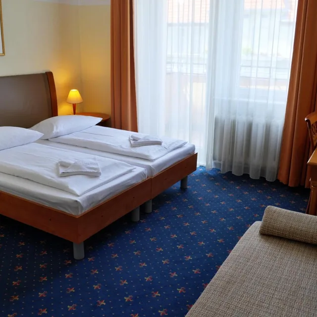 غرفة بسرير مزدوج أو سريرين منفصلين، Hotel Europa City 12/18