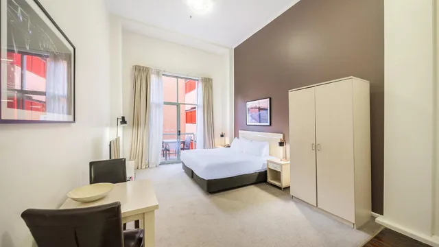 استوديو بسرير مزدوج، Oaks Sydney Goldsbrough Suites 3/6