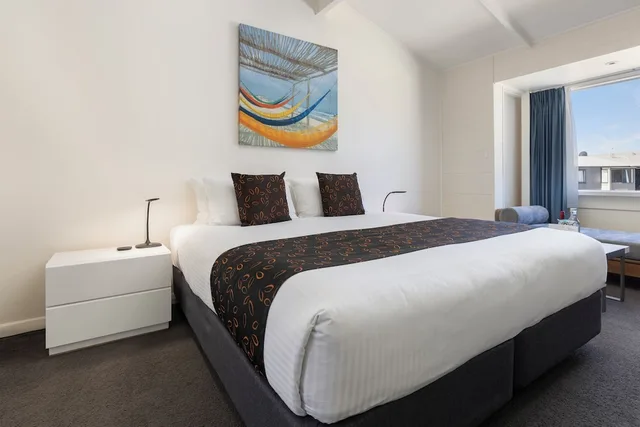 غرفة سوبيريور بسرير كوين بإطلالة على المسبح، Mercure Kangaroo Island Lodge 6/7