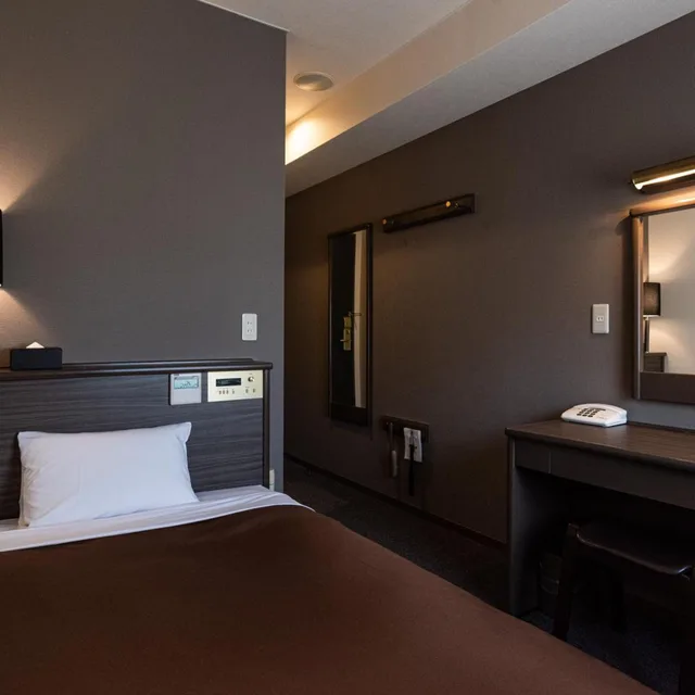 غرفة بسرير نصف مزدوج، Hotel Etwas Tenjin 3/5