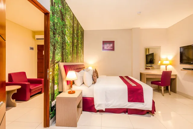 جناح بسرير مزدوج بغرفة نوم واحدة، Kuta Central Park Hotel 1/10