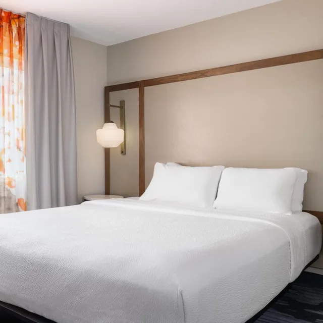 غرفة بسرير كينج بحوض استحمام لذوي الإعاقة، Fairfield Inn Suites By Marriott Minneapolis Burnsville 2/8