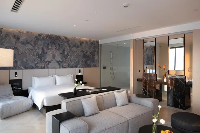 جناح تنفيذي بسرير كينج بشرفة، December Hotel 1/1