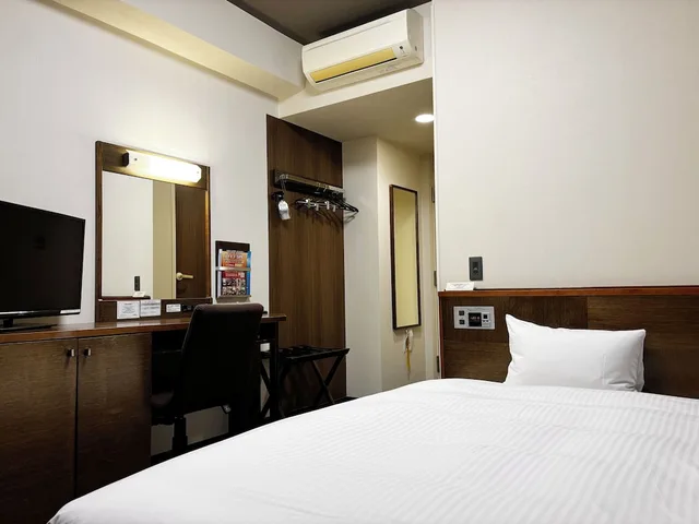 غرفة مفردة بسرير مزدوج، Hotel Route-Inn Seki 1/7