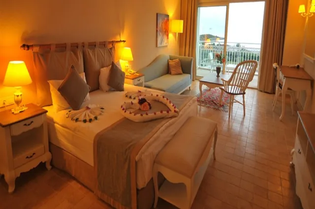 غرفة سوبيريور بسرير مزدوج بإطلالة على البحر، Andriake Beach Club Hotel 1/1