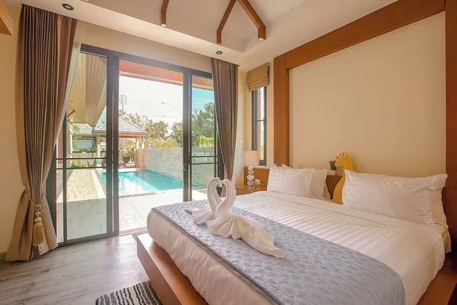 3 Bedrooms, Pool, West, Villa, 3 King Beds، Rawai Vip Villas Kids Park And Spa 1/10