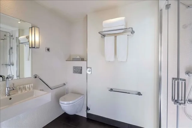 غرفة قياسية بسرير كوين لذوي الإعاقة، Hotel Gustave 4/5