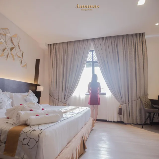 غرفة ديلوكس بسرير مزدوج، Amamas Boutique Hotel Kuching 2/10