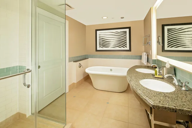 جناح بسريرين كينج بغرفتي نوم لذوي الإعاقة، Hilton Grand Vacations Club Parc Soleil Orlando 3/3