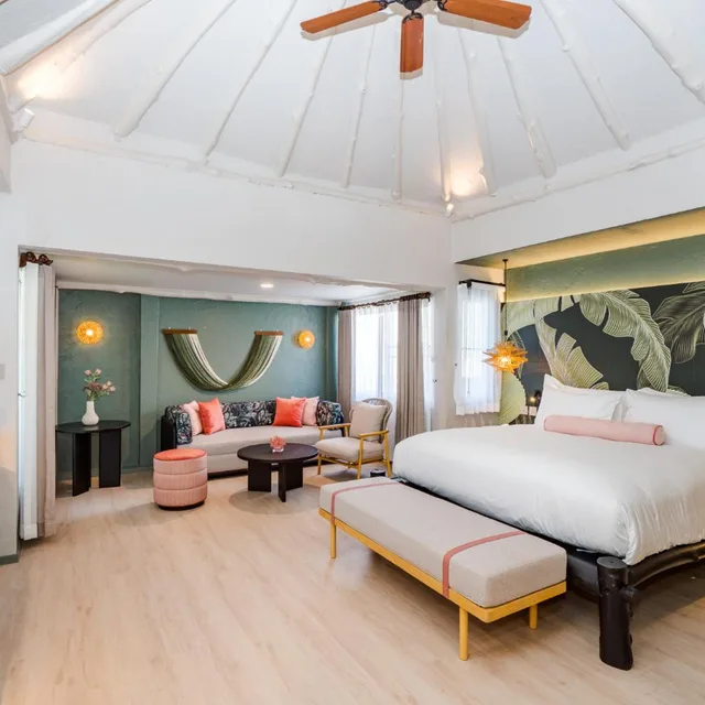 غرفة ديلوكس بسرير مزدوج أو سريرين منفصلين بإطلالة على الحديقة، Supatra Hua Hin Resort 3/10