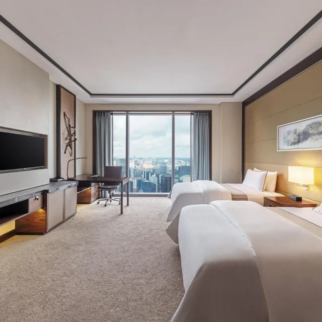 Premier, 2 Double Beds, Middle Floor، The Westin Singapore 3/4