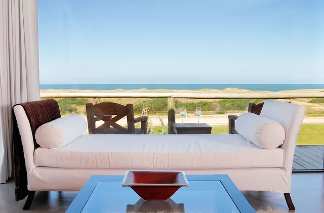 غرفة حصرية بسريرين منفصلين بإطلالة على البحر، Casa Suaya Hotel Boutique 1/2