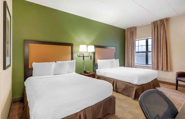 استوديو بسريرين مزدوجين، Studio 6 Corporate Extended Stay Chicago Lisle IL 1/4