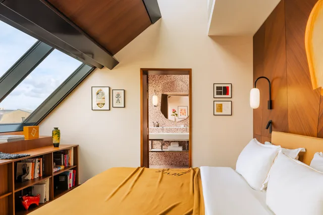 Atelier, Roof Top, Parisian, Suite, with View، Hotel Madame Reve 1/2
