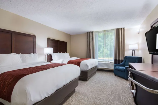 غرفة بسريرين مزدوجين، Comfort Inn Kings Mountain 1/3