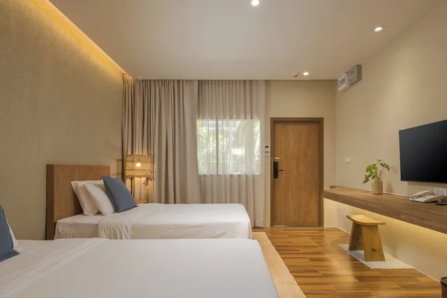 غرفة سوبيريور بسريرين منفصلين، Phangan Bayshore Resort 1/8