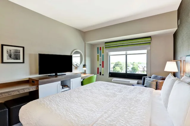 غرفة سيغنتشر بسرير كينج، Hampton Inn St Catharines Niagara On 3/4