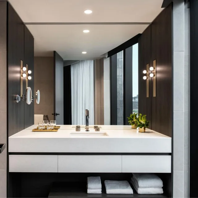 غرفة سوبيريور بسريرين منفصلين، Melbourne Marriott Hotel Docklands 9/10
