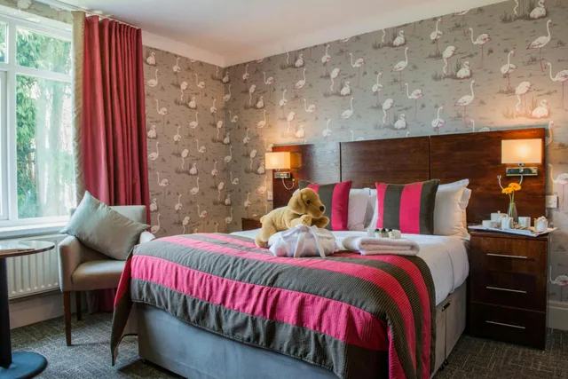 غرفة قياسية بسرير مزدوج، The Coed y Mwstwr Hotel 3/5