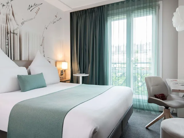 غرفة بريفيليج بسرير كوين، Mercure Paris Raspail Montparnasse 5/10