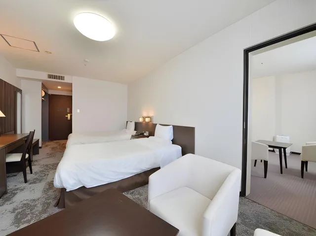 Connecting, Standard, 4 Beds, Smoking, Hakodate Kokusai Hotel 1/1