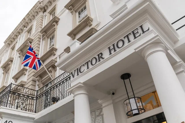 غرفة اقتصادية بسرير مزدوج أو سريرين منفصلين، Victor Hotel London Victoria 1/1