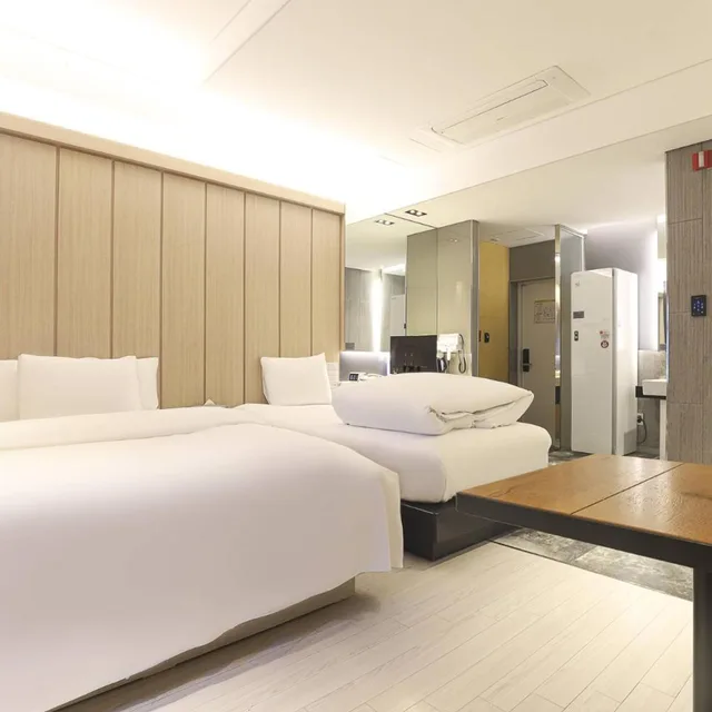 غرفة سوبيريور بسريرين منفصلين، Hotel Yeogiuhtte Seodaegu 5/10