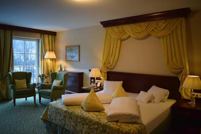 جناح سوبيريور بسرير كينج بإطلالة على النهر، Grandhotel Lienz 4/10