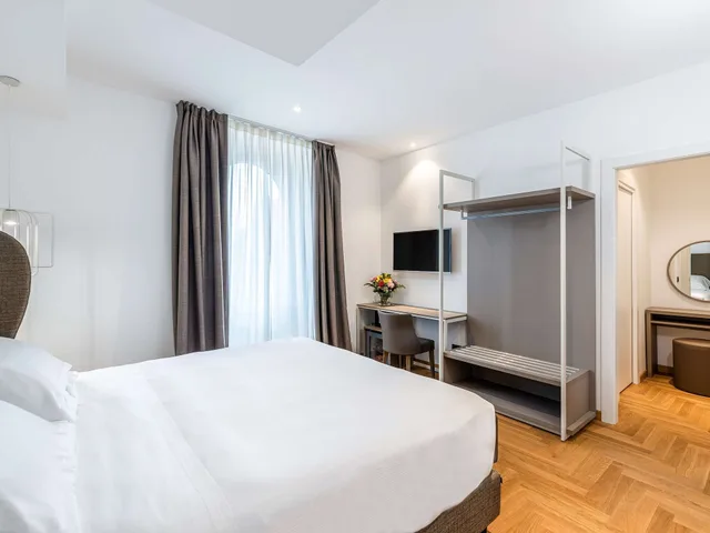 غرفة سوبيريور بسرير مزدوج أو سريرين منفصلين، Mercure Roma Centro Termini 3/10