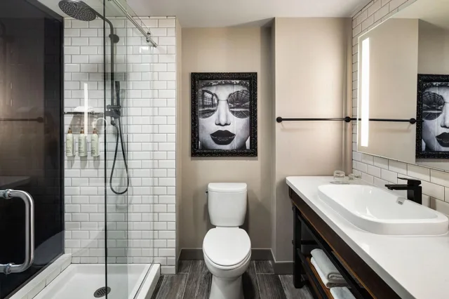 غرفة بسرير مزدوج لذوي الإعاقة، The Depot Renaissance Minneapolis Hotel 3/5