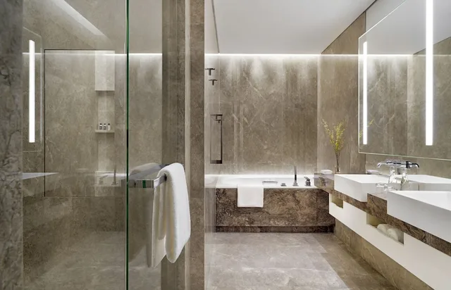 غرفة غراند ديلوكس بسريرين منفصلين، Grand Hyatt Xi an 5/5