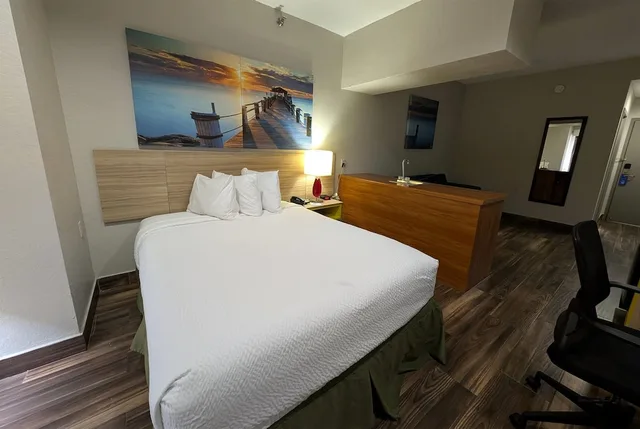 جناح بسرير كوين، Days Inn And Suites By Wyndham Tampa Raymond James Stadium 6/10